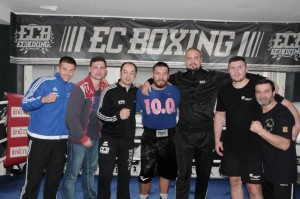 Weltmeister Ruslan Chagaev und EC-Boxing Team