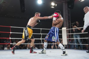 Boxkampf - Rico Müller gegen Rey Labao