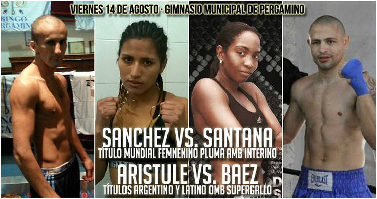 Dahiana Santana gegen Anahi Esther Sanchez 