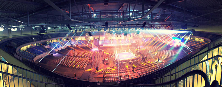 EnergieVerbund Arena - Ergebnisse Dresden / Foto: Sebastian Heger