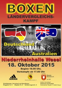 Deutschland vs. Australien in Wesel