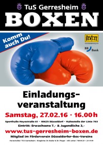 Plakat TuS Gerresheim