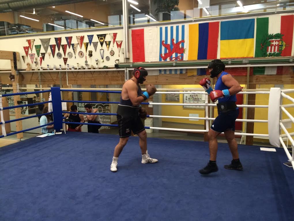 Manuel Charr und Christian Hammer / Foto: EC Boxing