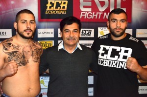  Ali Eren Demirezen vs. Alexander Todorovic / Foto: EC Boxing