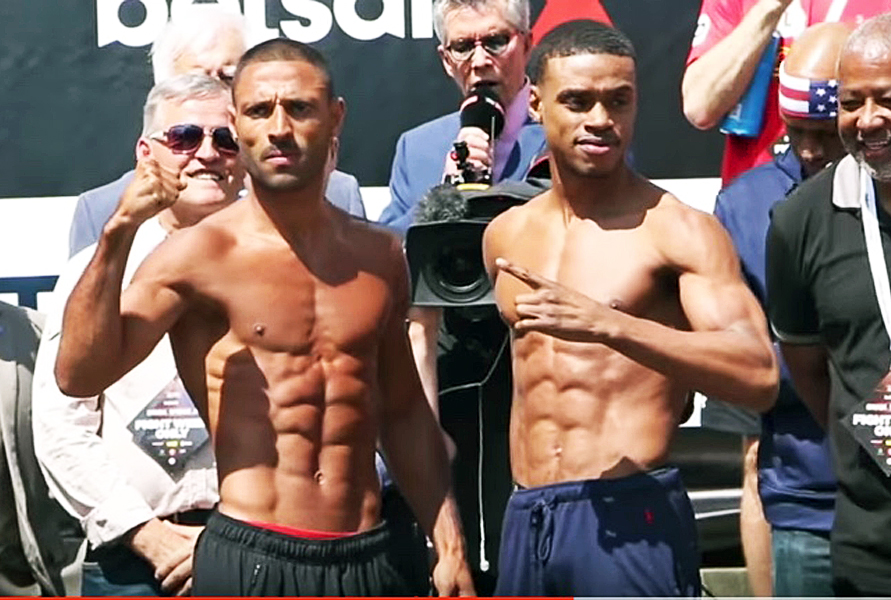 Brook vs. Spence weigh-in