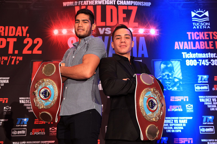 Die beiden WBO Weltmeister Gilberto Ramirez und Oscar Valdez sind die Hauptkämpfer der heute Abend statt findenden Veranstaltung in Tuscon, Arizona.