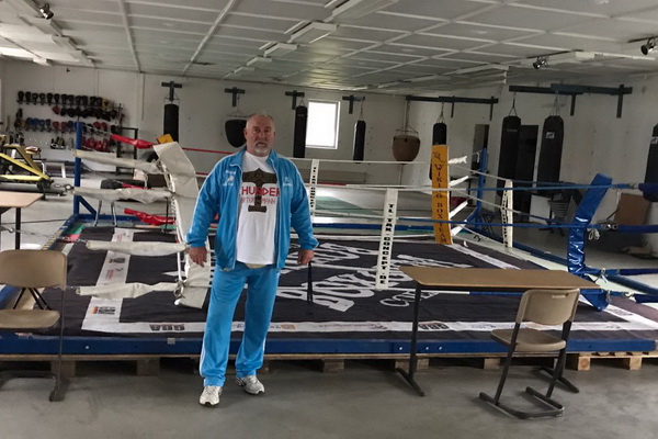 Winfried Spiering im neuen Gym in Wolgast
