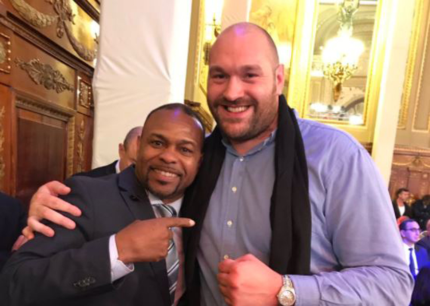 Vor kurzem hat Tyson Fury die Boxlegende Roy Jones jr. getroffen