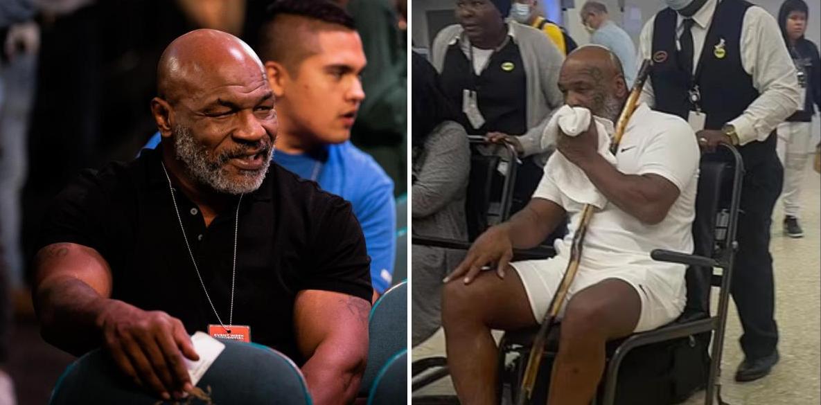 Zdjęcia pokazują Mike’a Tysona na wózku inwalidzkim!